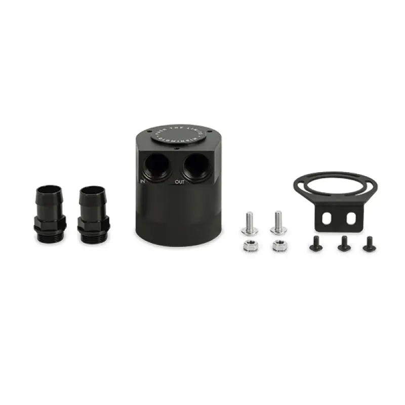 Mishimoto Universal High Flow Baffled Oil Catch Can - Kit 1