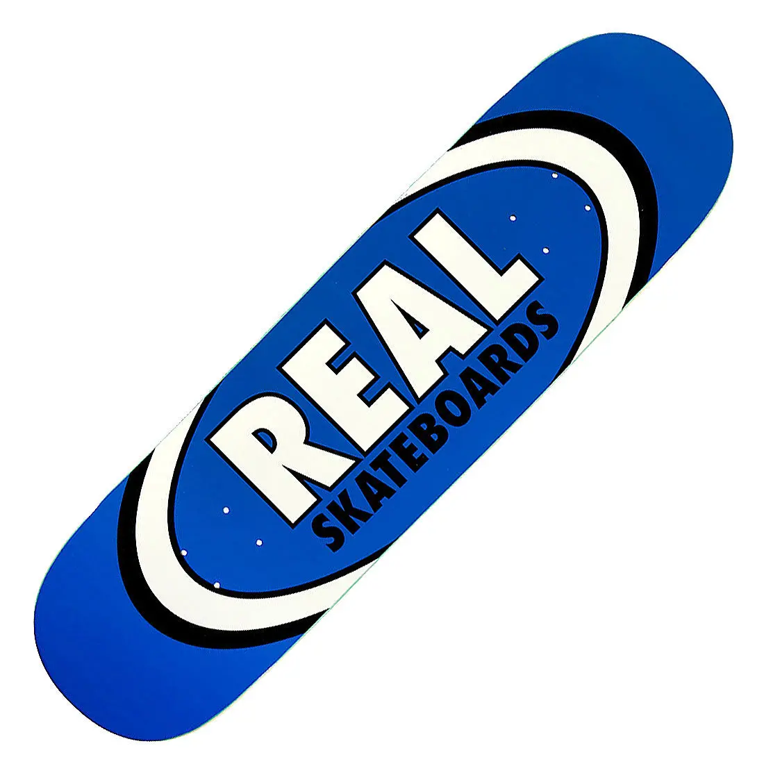 Real Classic Oval 8.5 Deck - Blue 1