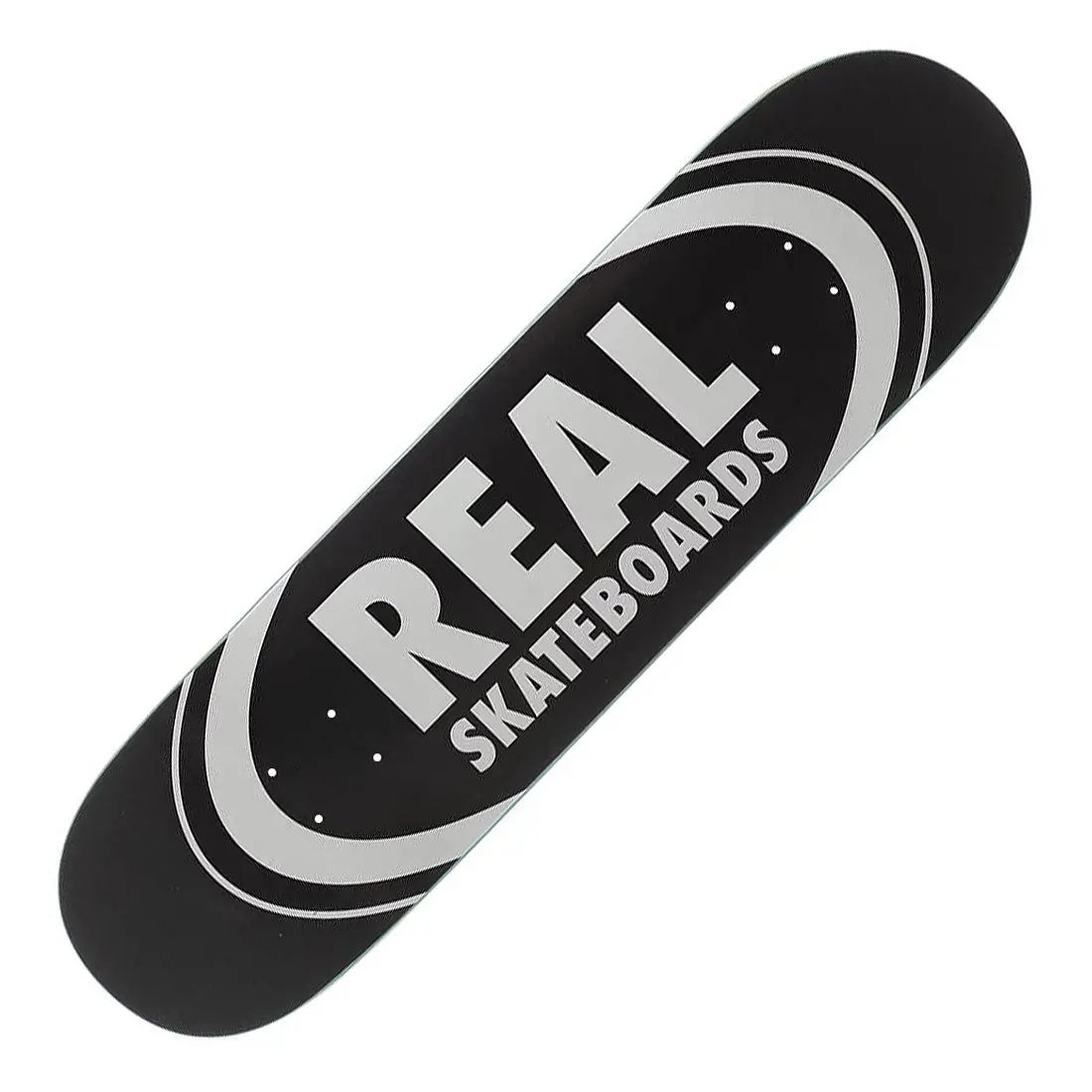 Real Classic Oval 8.25 Deck - Black 1