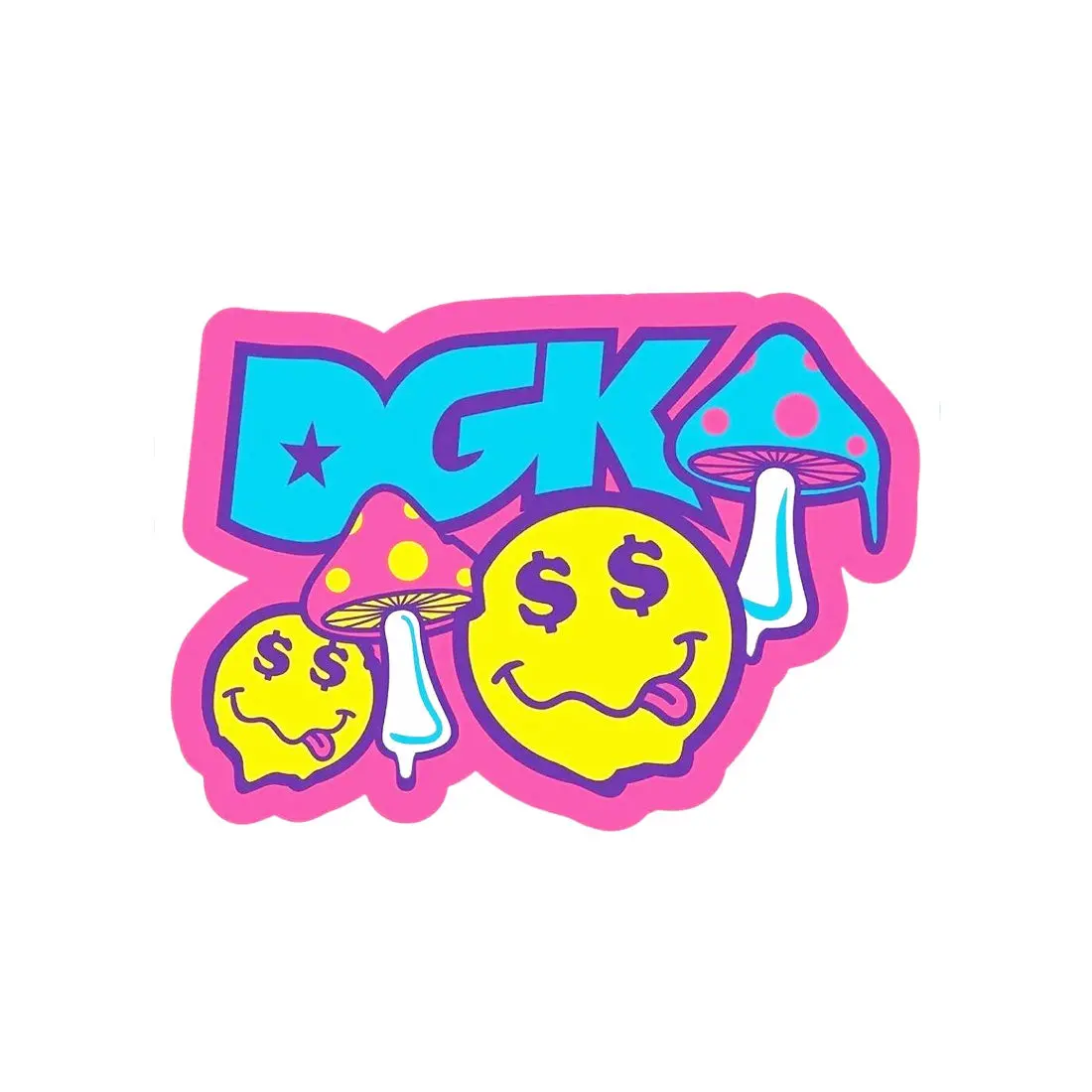 Dgk Happy Drip Sticker 1