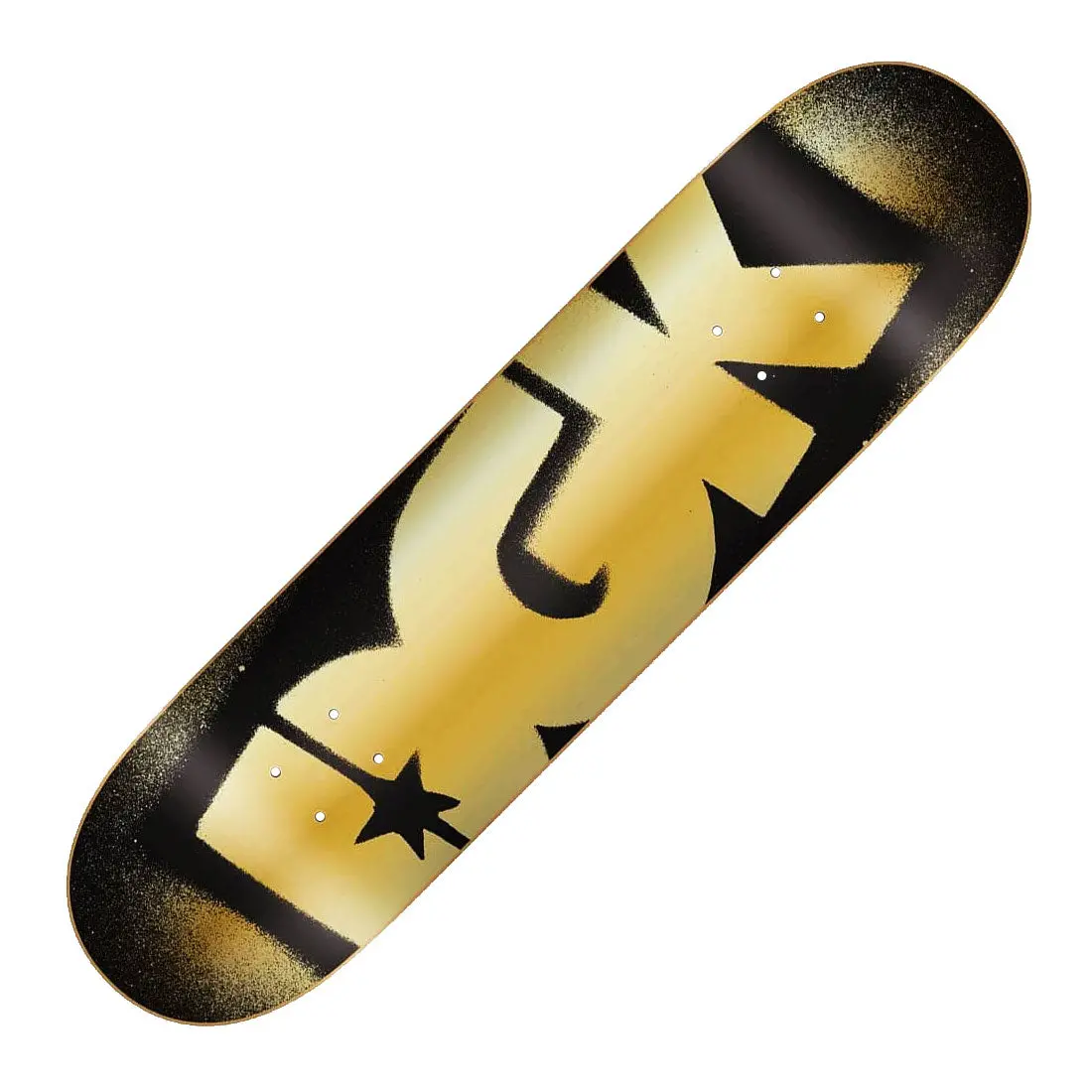 Dgk Og Logo 7.9 Deck - Gold Foil 1