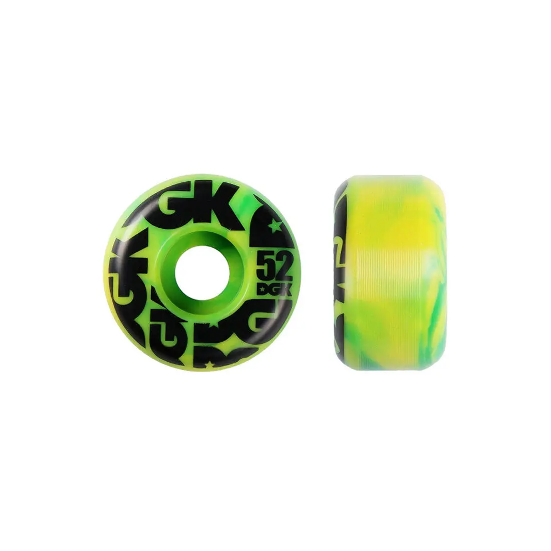 Dgk Swirl Formula 52Mm 101A 4Pk - Green 1