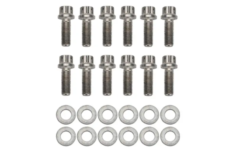 Wilwood Bolt Kit - Hat/Rotor 1/4-28X.75 12 Pt Stainless 1