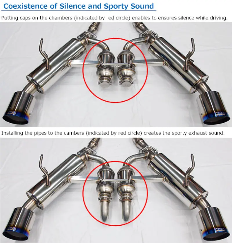 Hks 2017 Infiniti Q60 (Rwd) Dual Hi-Power Titanium Tip Catback Exhaust 1
