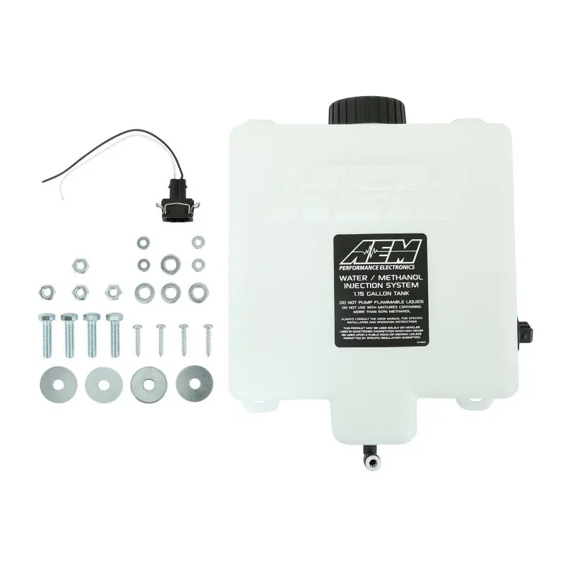 Aem V2 Water / Methanol 1.15 Gallon Methanol Injection Tank 1