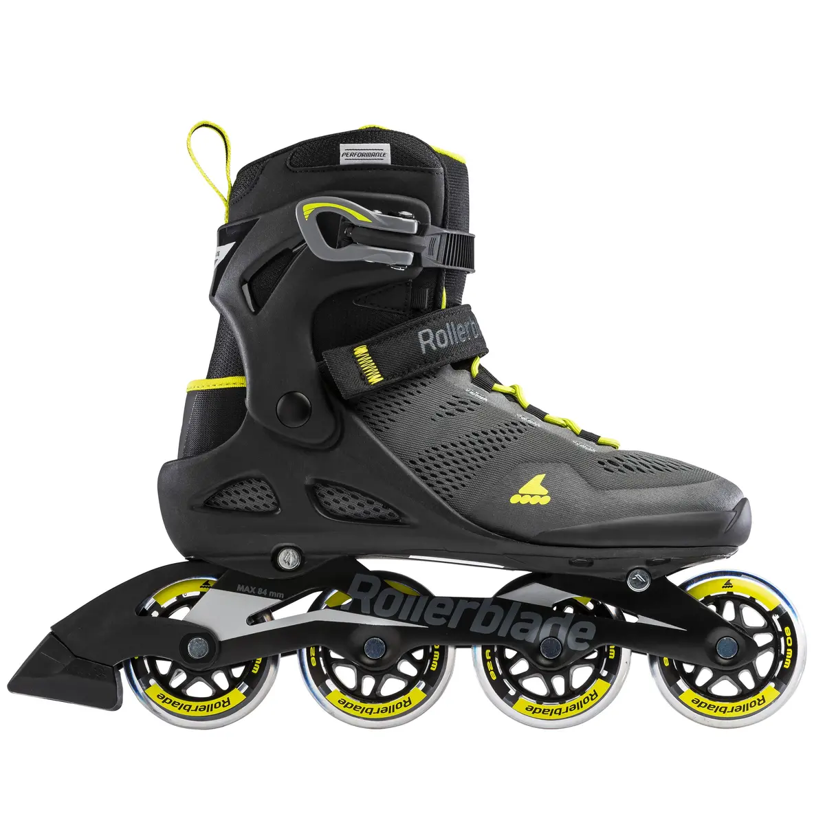 Rollerblade Macroblade 80 - Black/Lime 1