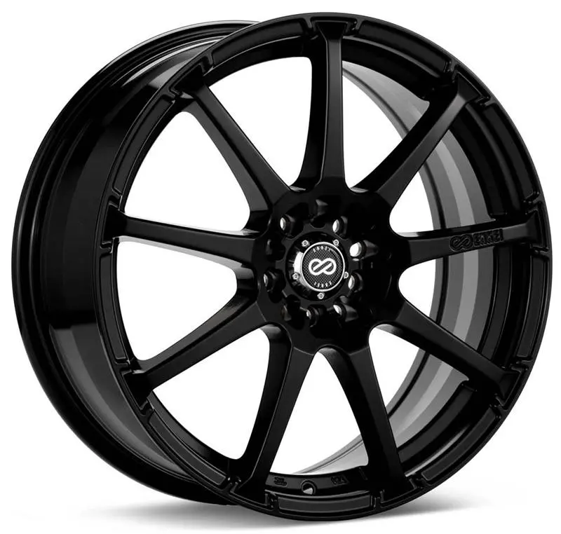 Enkei Edr9 18X7.5 5X100/114.3 45Mm Offset Black Wheel 1