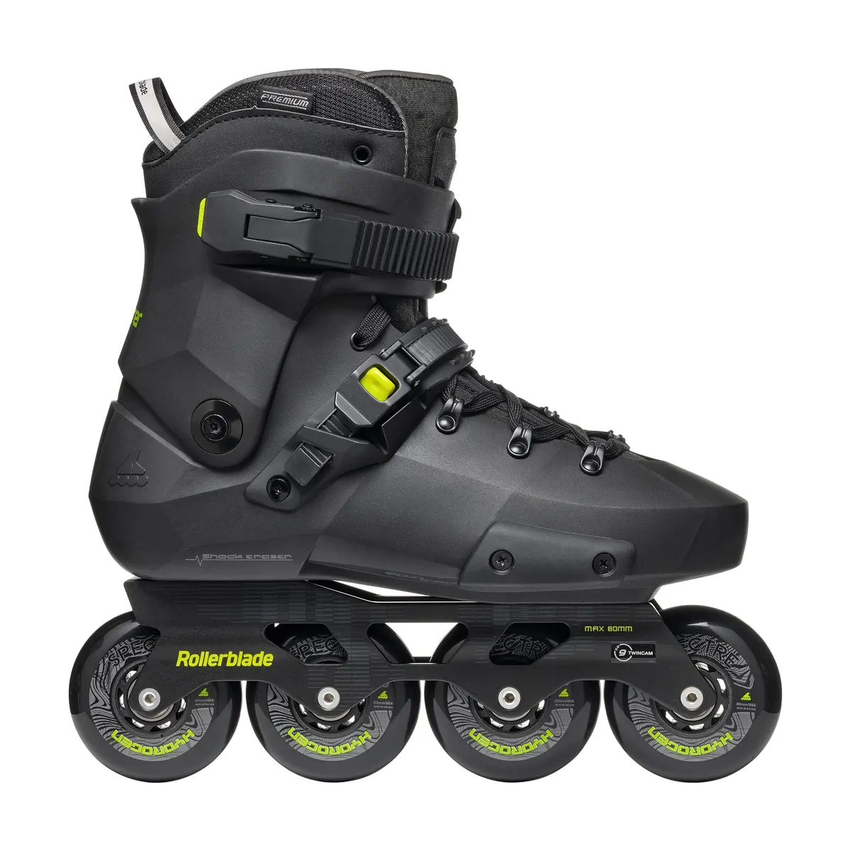 Rollerblade Twister Xt - Black/Lime 1