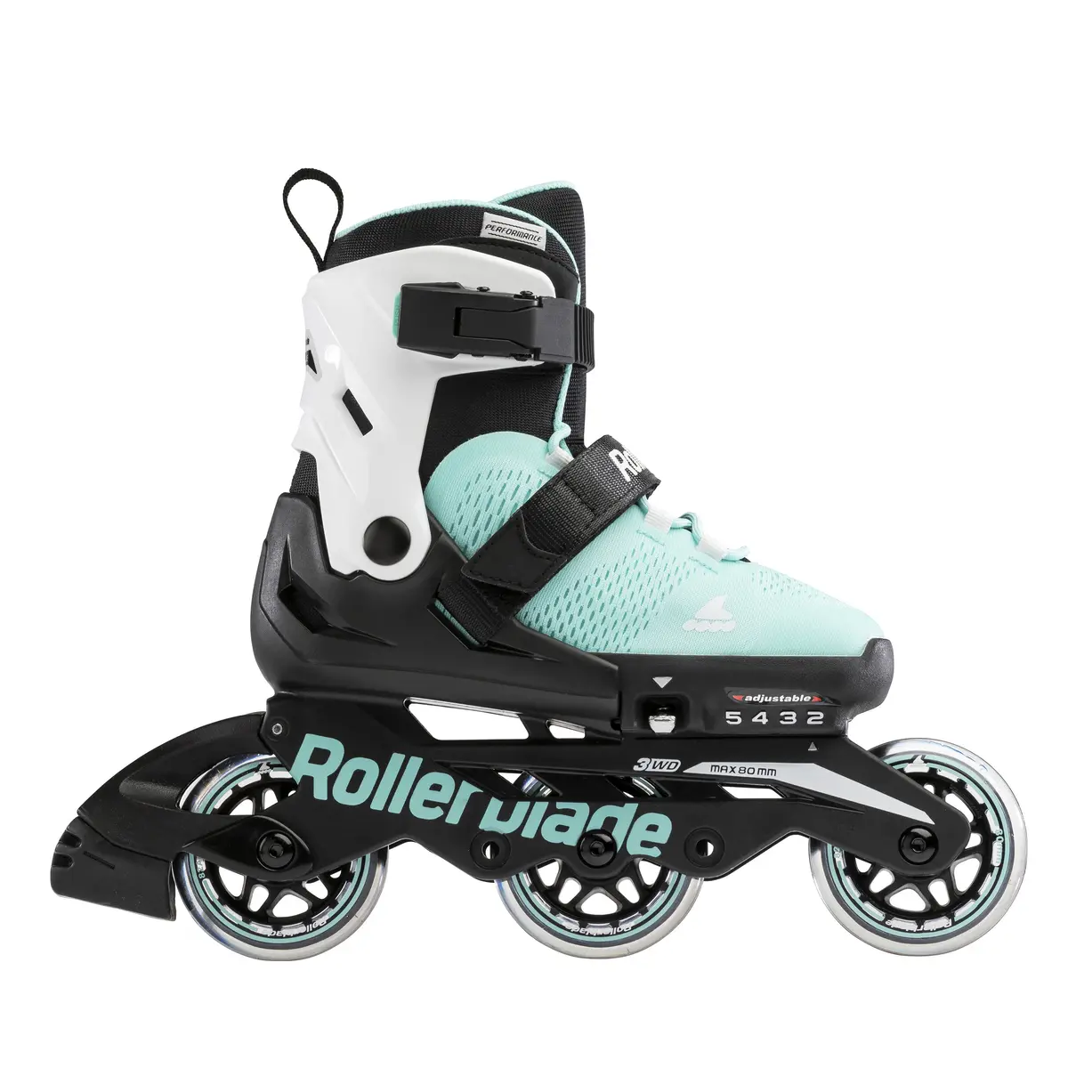 Rollerblade Microblade 3Wd - Aqua/White 1