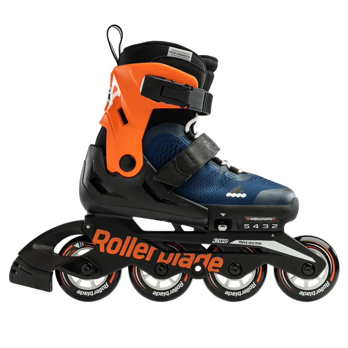 Rollerblade Microblade - Blue/Orange 1