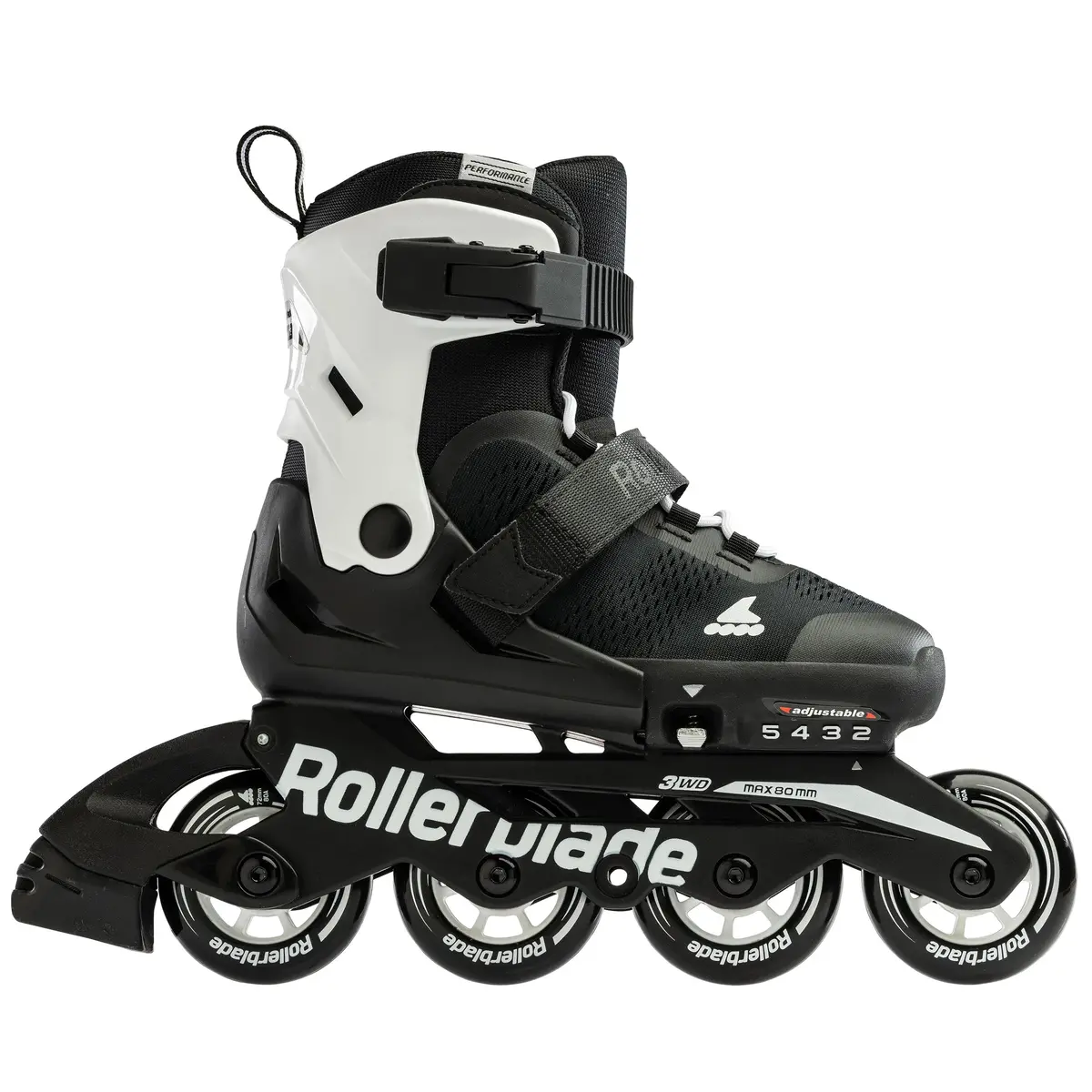 Rollerblade Microblade - Black/White 1