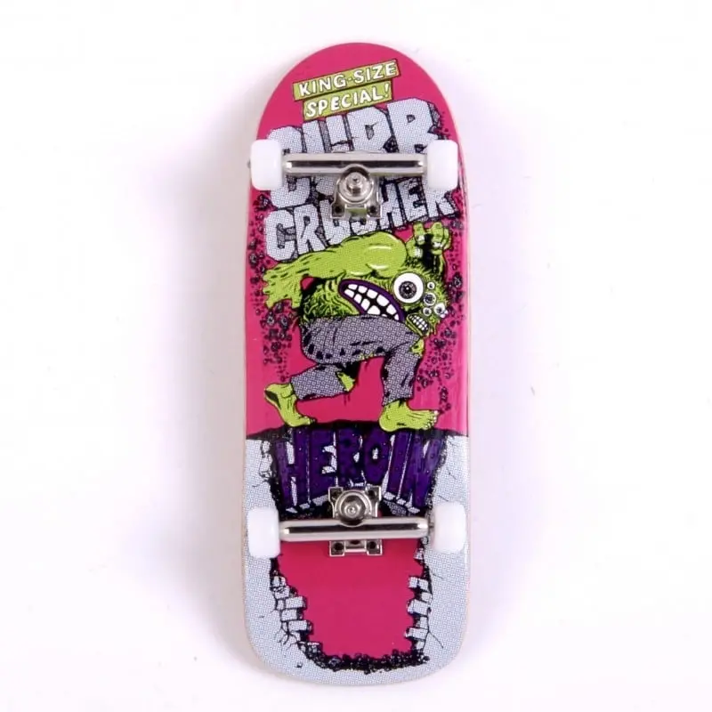 Custom X Heroin Fingerboard Complete - Curb Crusher 1