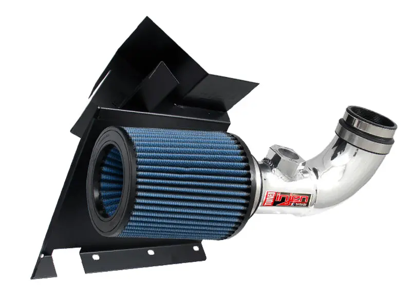Injen 08-09 128I E82 / 07-09 328I E92 / 2006 330I E92 3.0L 6 Cyl. (Includes Heat Shield) Polished Sh 1