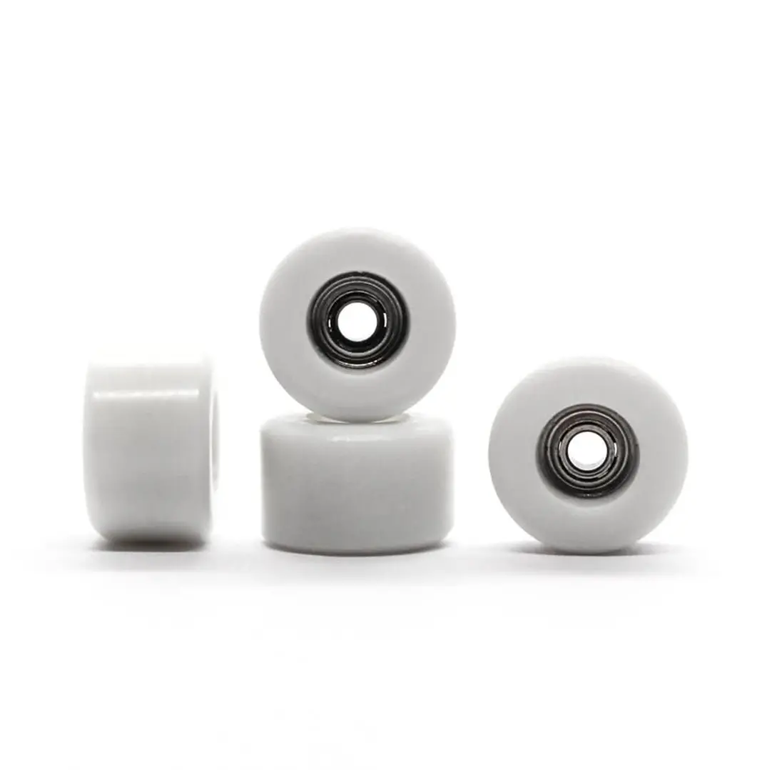 Caramel Fingerboard 70D Skate Shape Wheels - 8Mm 1