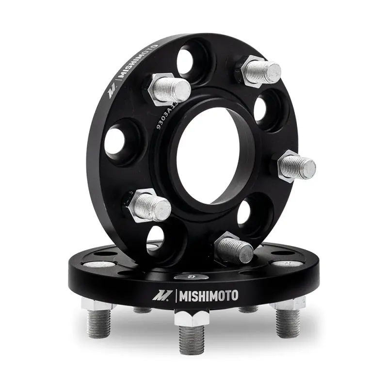 Mishimoto Wheel Spacers - 5X114.3 - 66.1 - 15 - M12 - Black 1