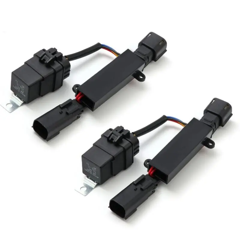 Alpharex 16-18 Gmc Sierra Stock Led Headlights To Alpharex Projector Headlight Converters 1
