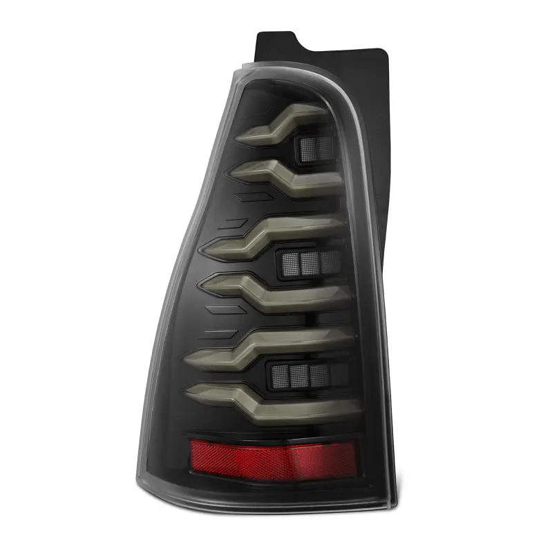 Alpharex 03-09 Toyota 4Runner Luxx-Series Led Tail Lights- Black 1