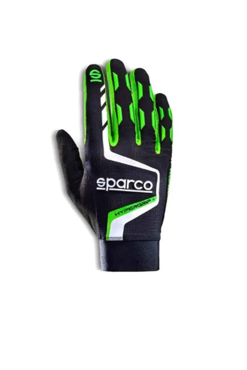 Sparco Gloves Hypergrip+ 10 Black/Green 1
