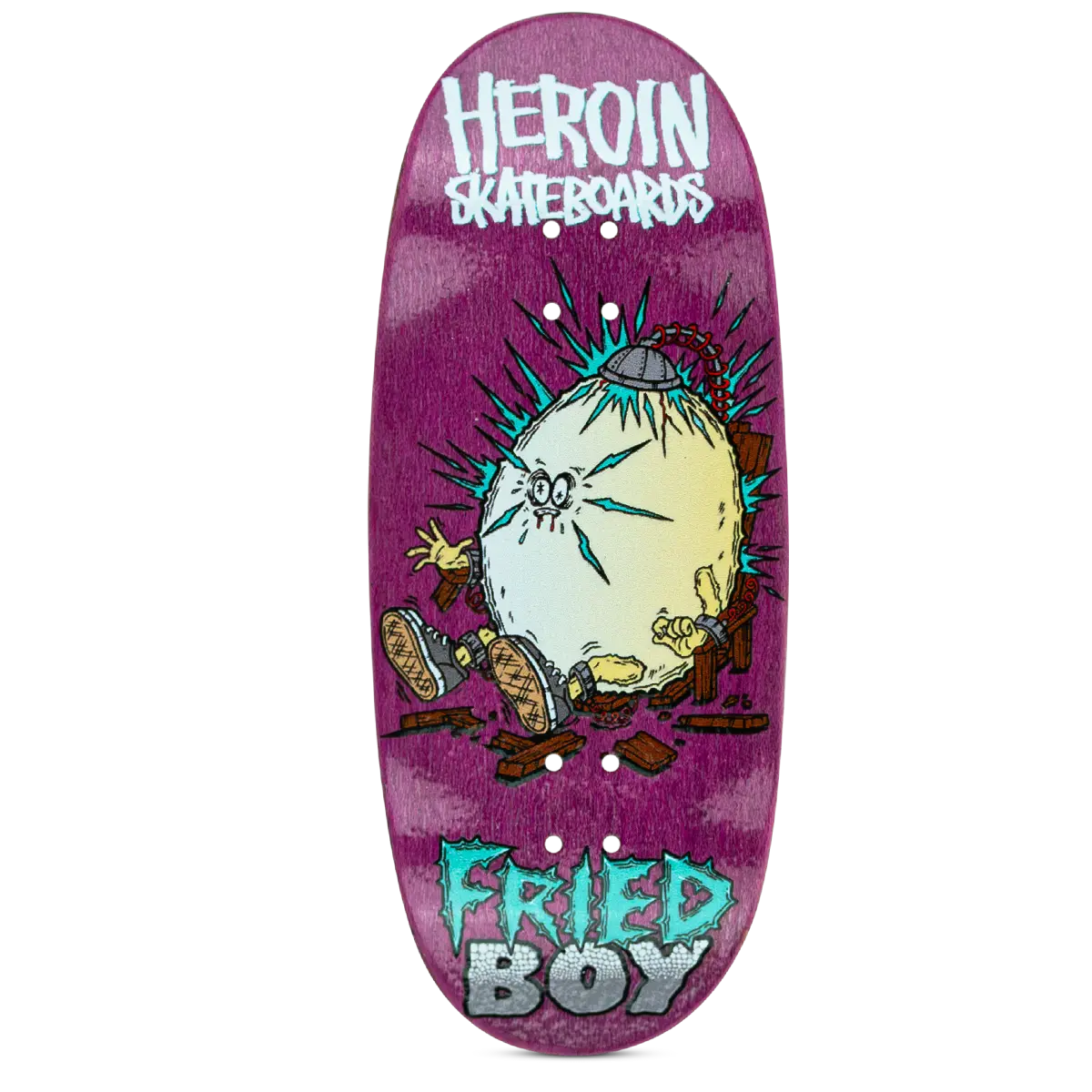 Maple Lab Fingerboard Deck - Fried Boy 1