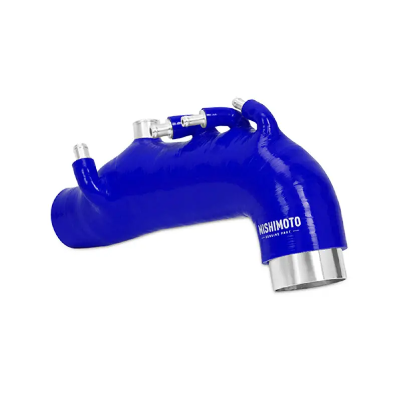 Mishimoto 08 Subaru Wrx Blue Silicone Induction Hose 1