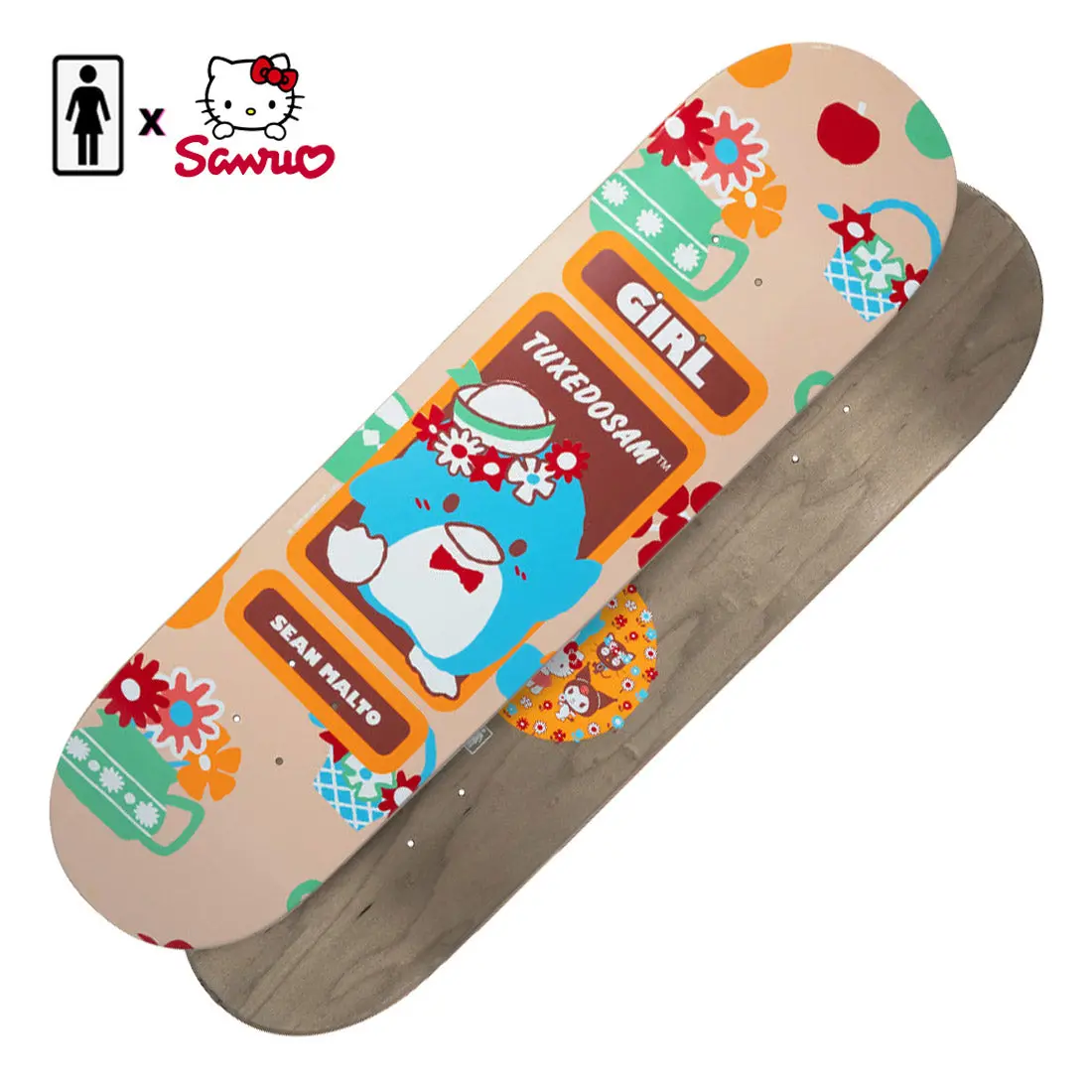 Girl X Sanrio Hello Kitty Friends Malto 8.25 Deck 1