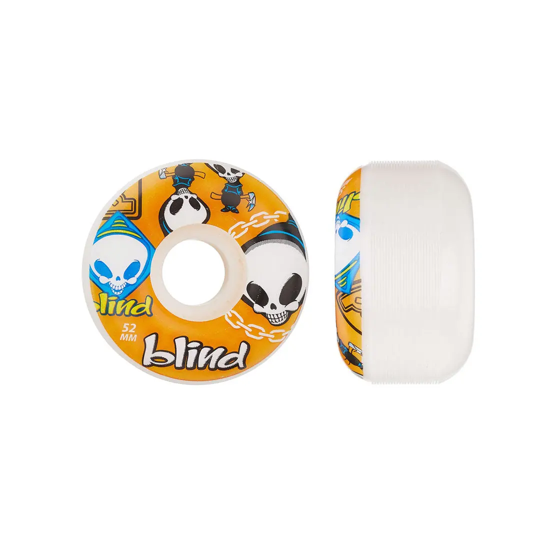Blind Random 52Mm 99A 4Pk - Orange 1