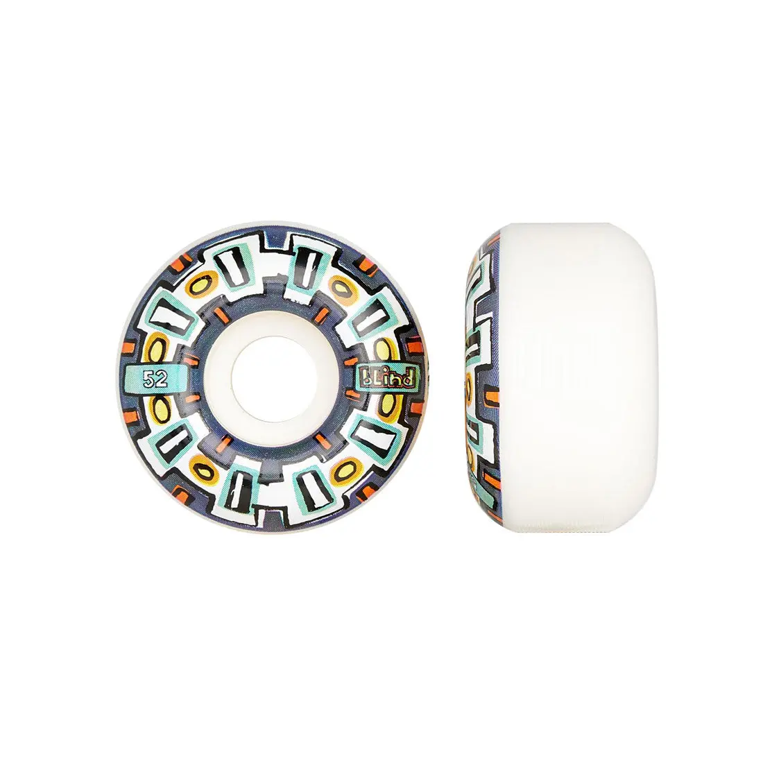 Blind Round Space V2 52Mm 99A 4Pk - Navy 1