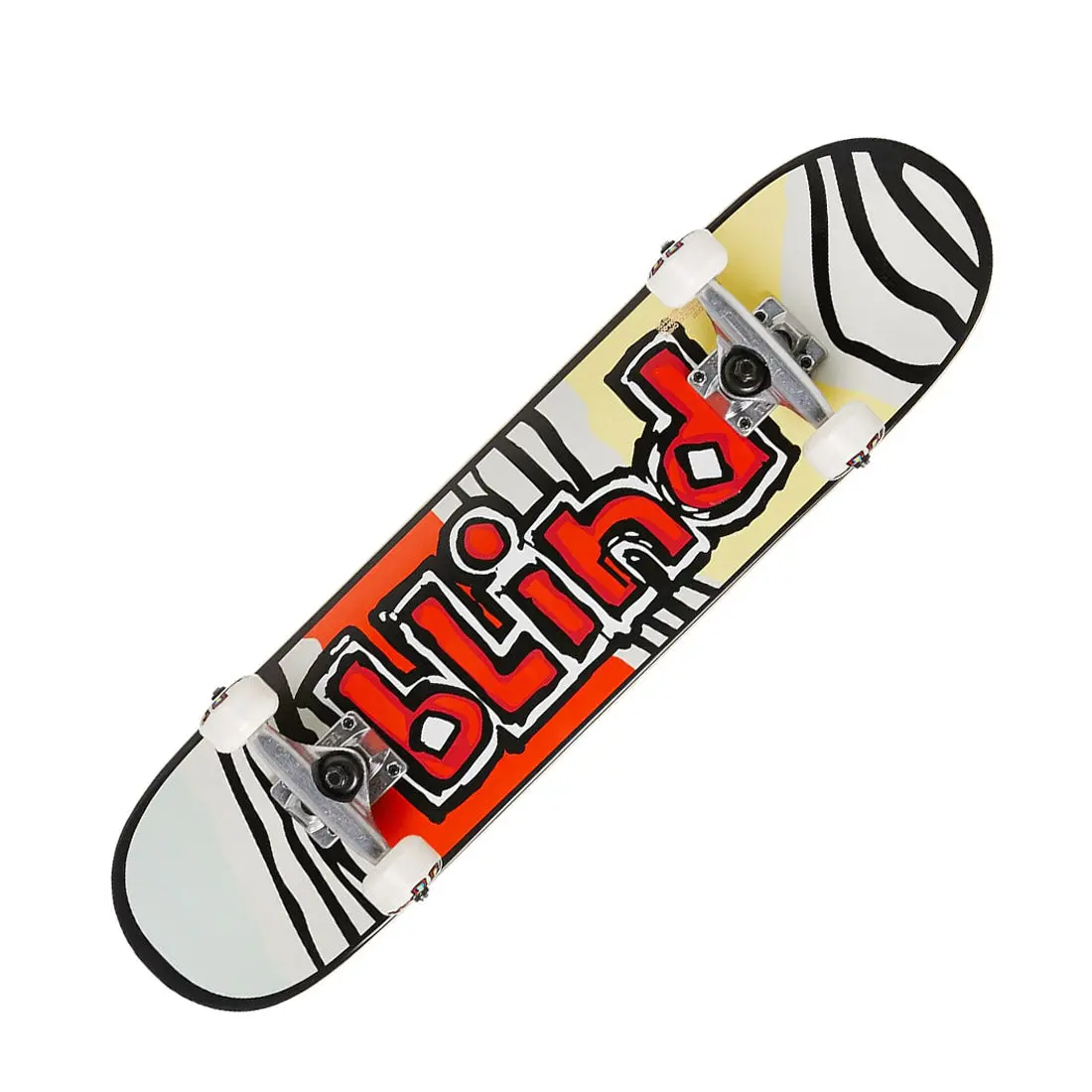 Blind Og Tiger Stripe 7.0 Fp Youth Complete - Red/Orange 1