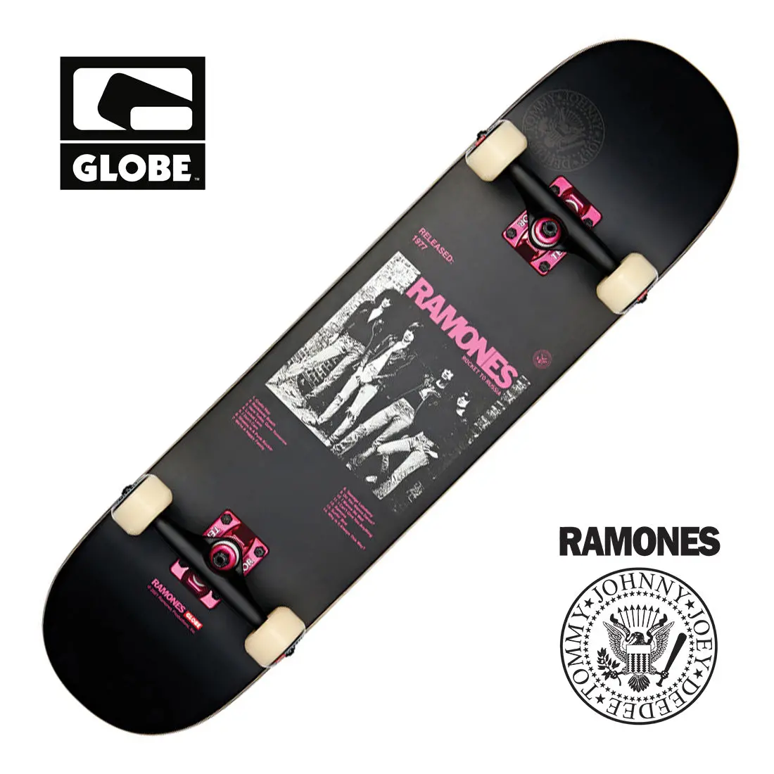 Globe G2 Ramones 8.0 Complete - Rocket To Russia 1