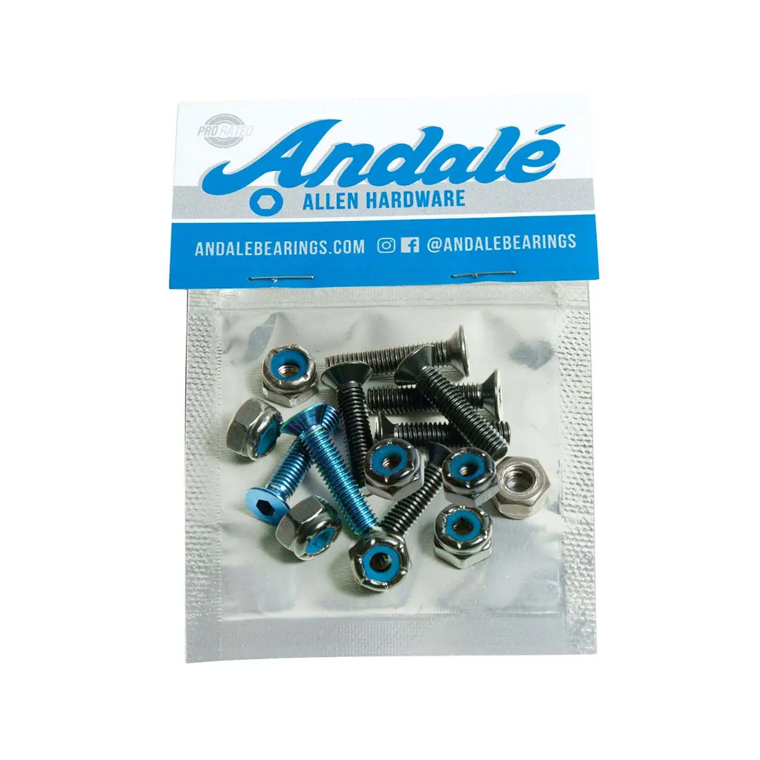 Andale 7/8In Allen Hardware 8Pk - Blue 1