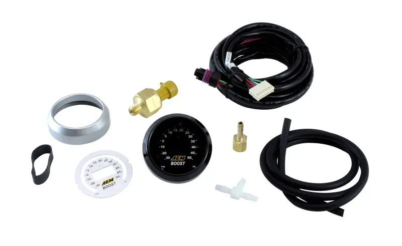 Aem 52Mm Boost Digital Gauge -30-50Psi 1
