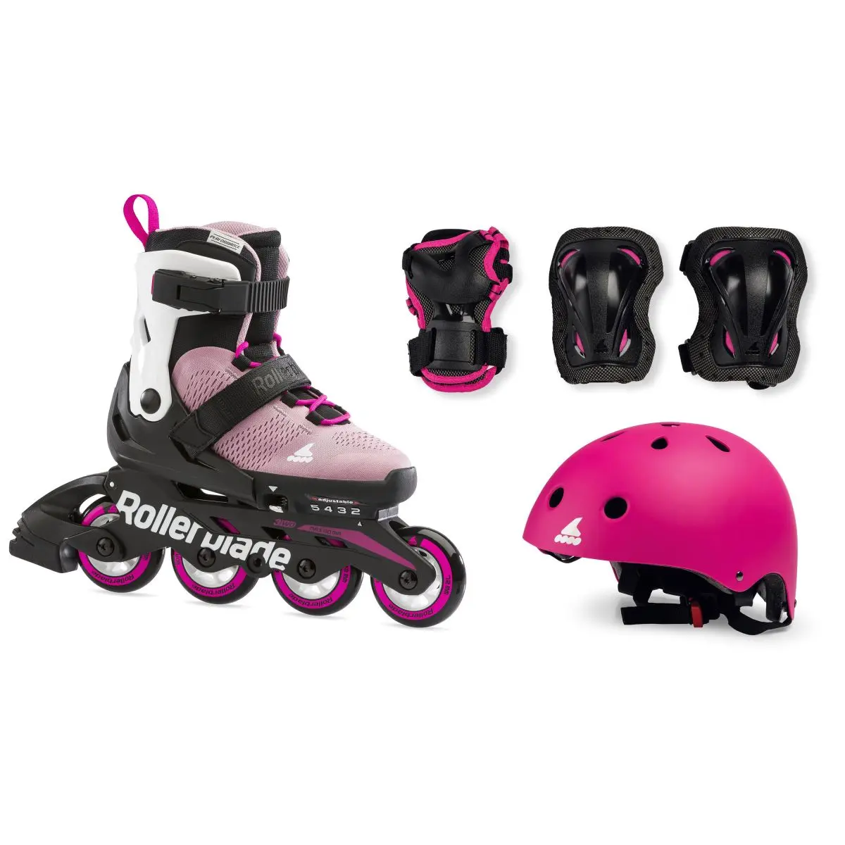 Rollerblade Microblade Cube G - Pink/White 1