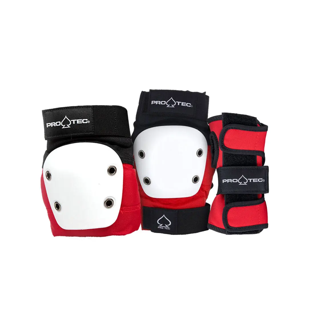 Pro-Tec Street Junior Tri-Pack - Red/Black 1