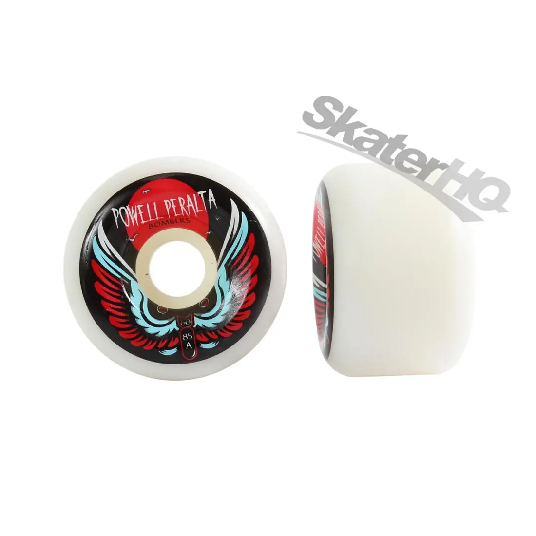 Powell Peralta Bombers Iii 60Mm 85A - White 1