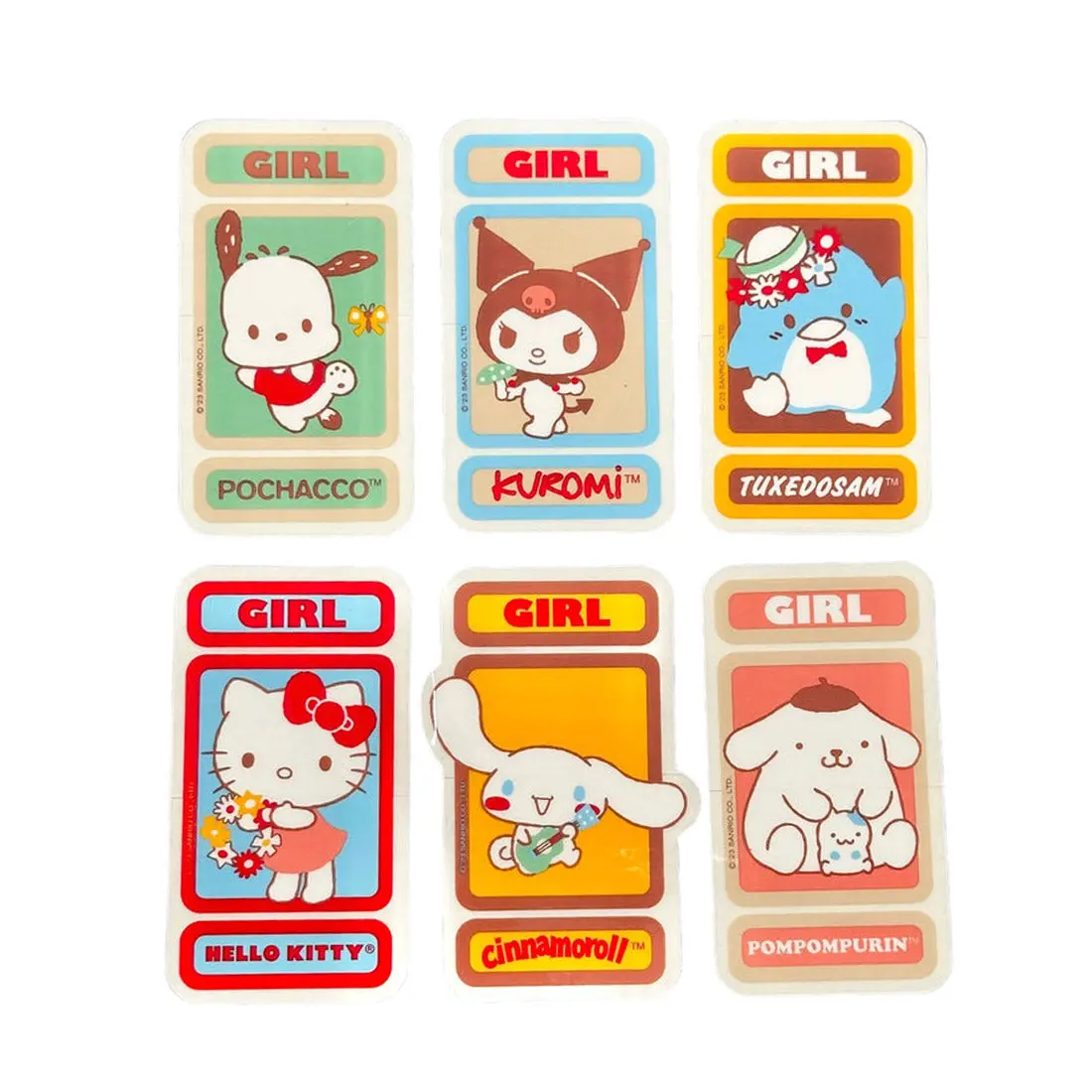 Girl X Sanrio Hello Kitty Friends Sticker 1