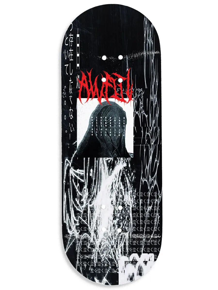 Awful Fingerboard Deck - Women In Black 1