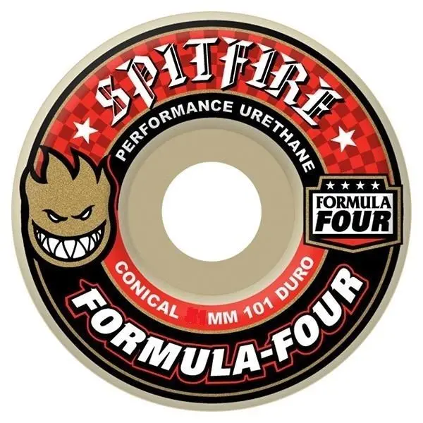 Spitfire Conical Full F4 101D 58Mm Skateboard Wheels 1