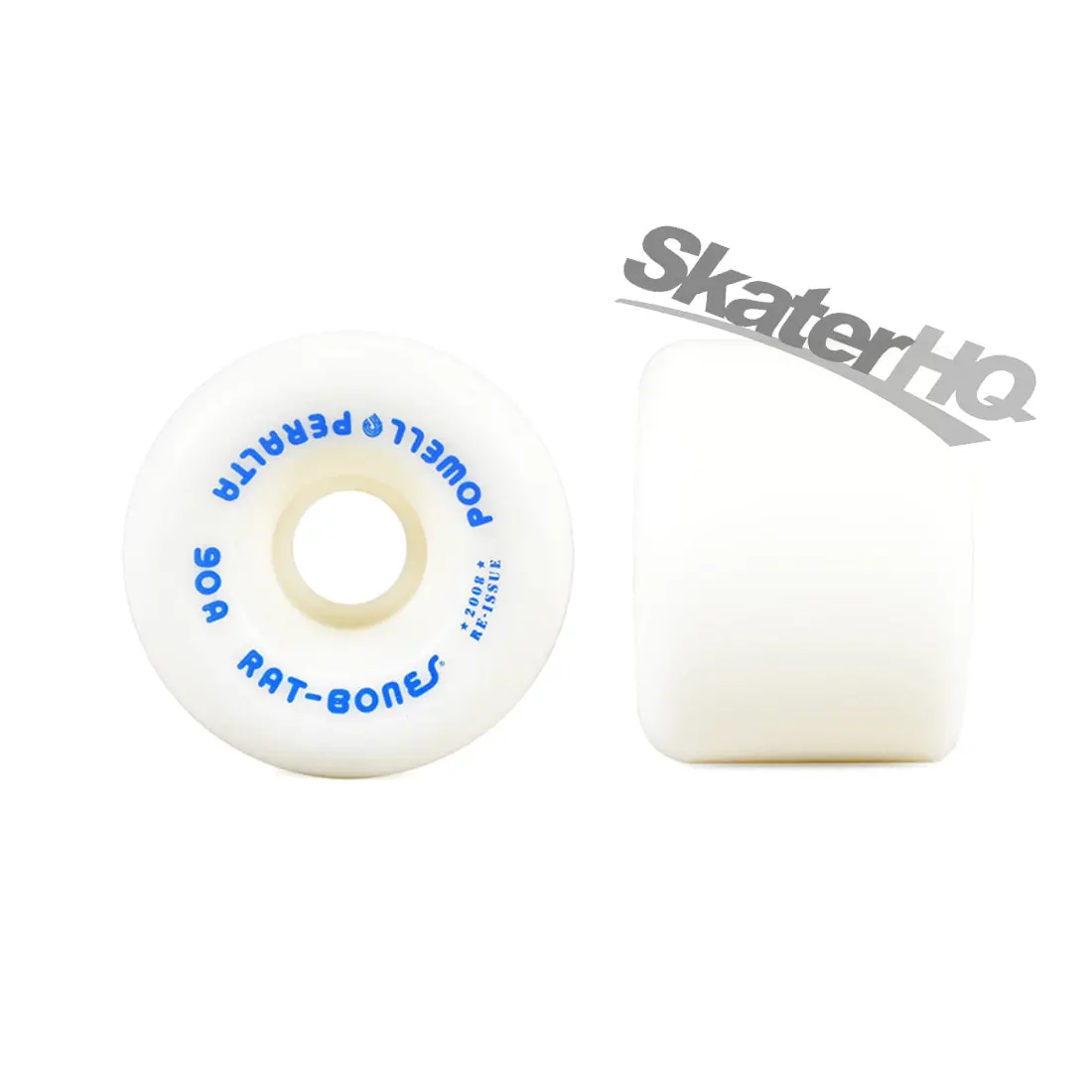 Powell Peralta Rat Bones 60Mm 90A Reissue 4Pk - White 1