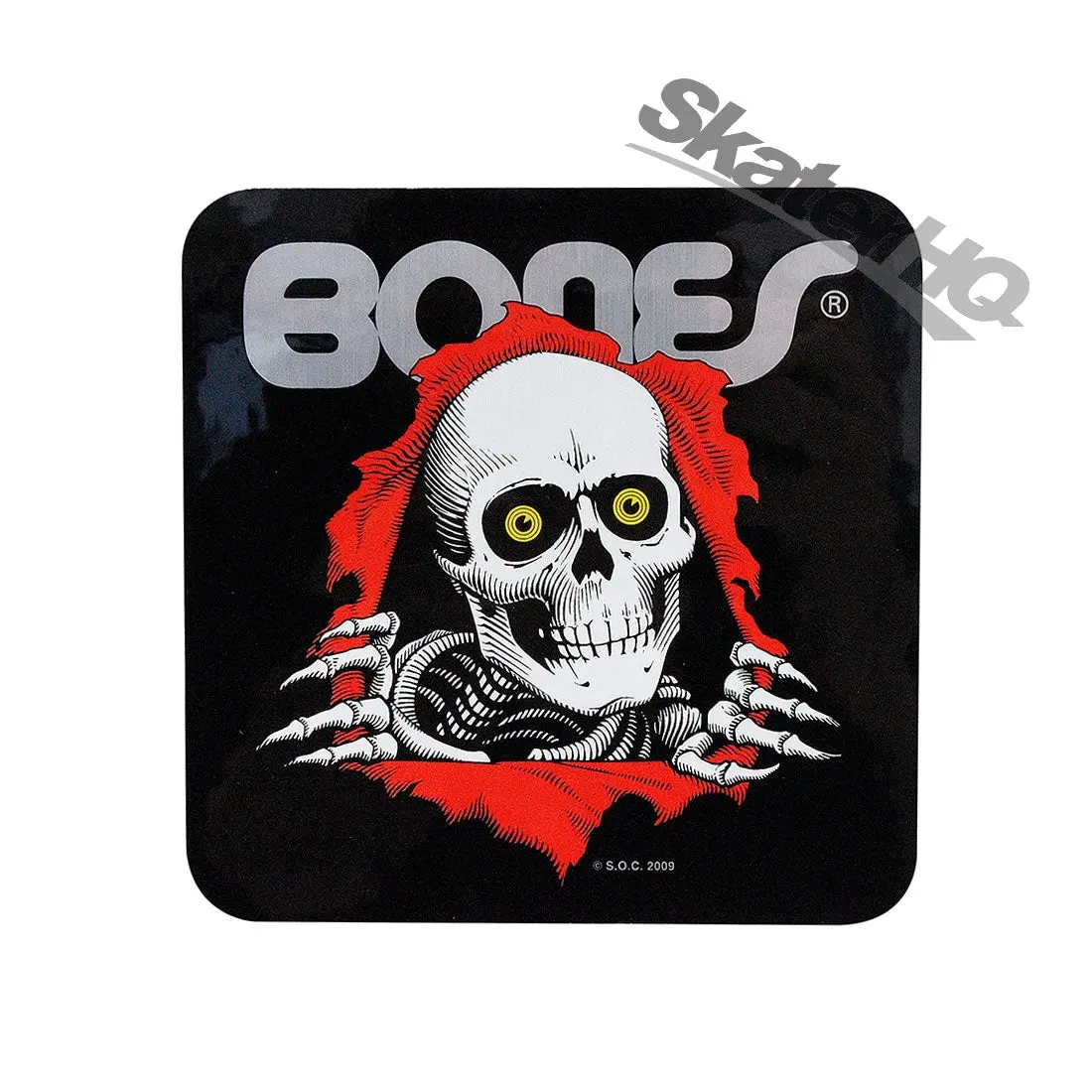 Bones Pp Ripper Bumper Sticker - Black 1