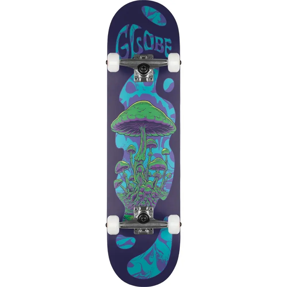 Globe G1 Mind Expansion Green Purple 8.0 Complete Skateboard 1