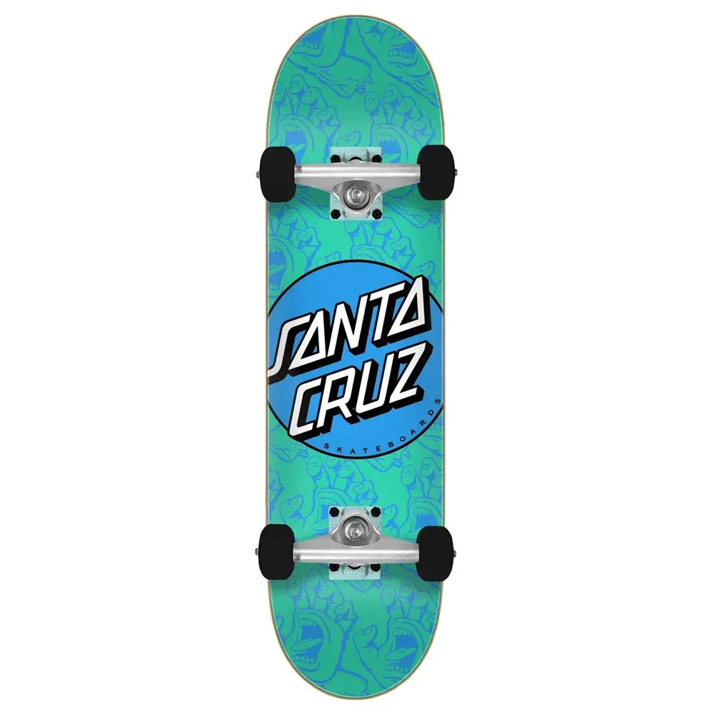 Santa Cruz Other Dot Hands Mini 7.75 Complete Skateboard 1
