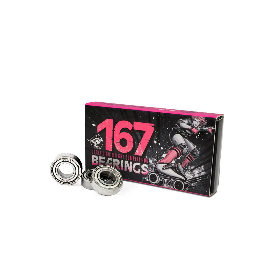 Bont Mini 167 Bearings 7Mm 16Pk 1