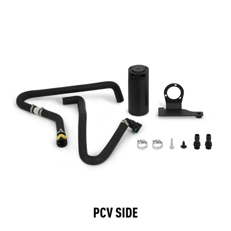Mishimoto 11-14 Ford F-150 Ecoboost 3.5L Baffled Oil Catch Can Kit - Black 2