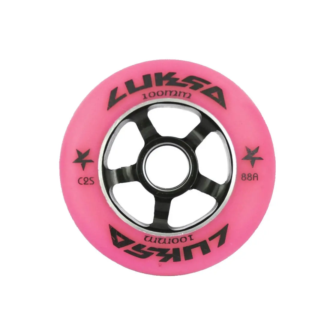 Luksa Lite 5 Spoke 100Mm/88A C25 - Pink 1