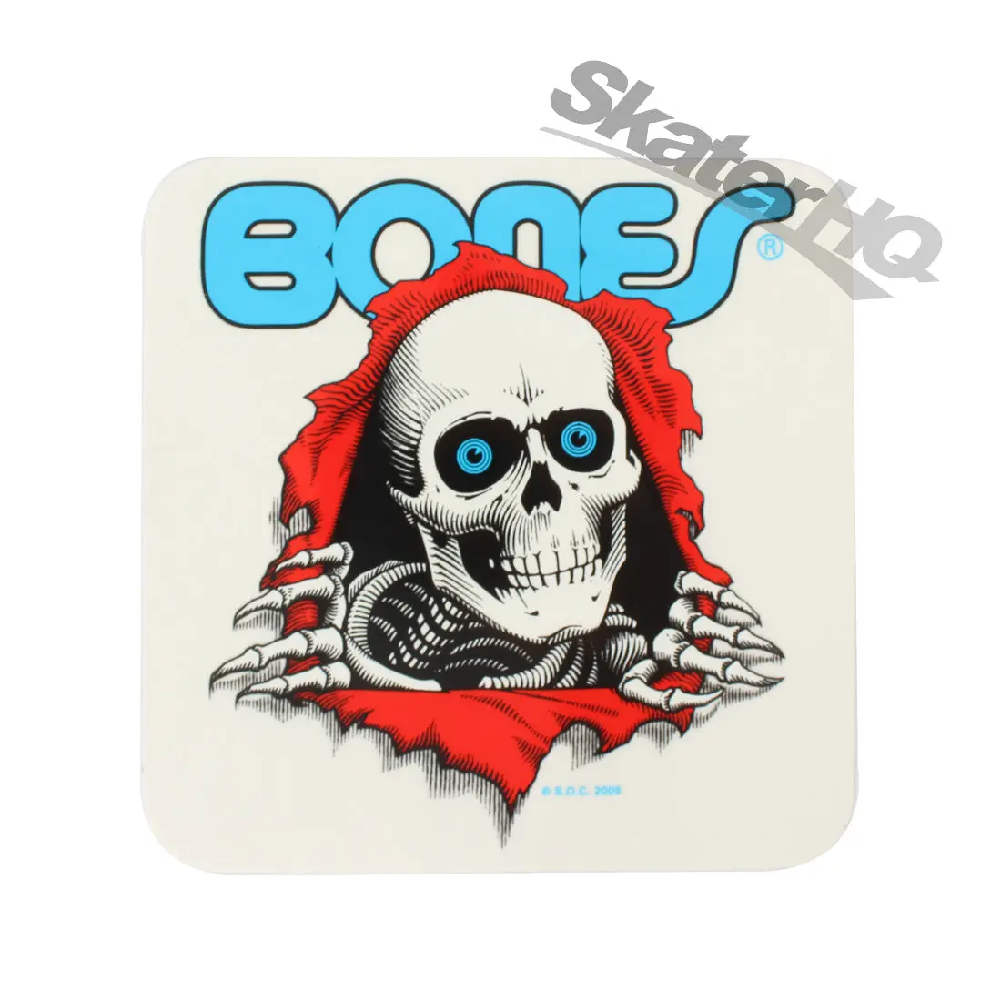 Bones Pp Ripper Bumper Sticker - Clear 1