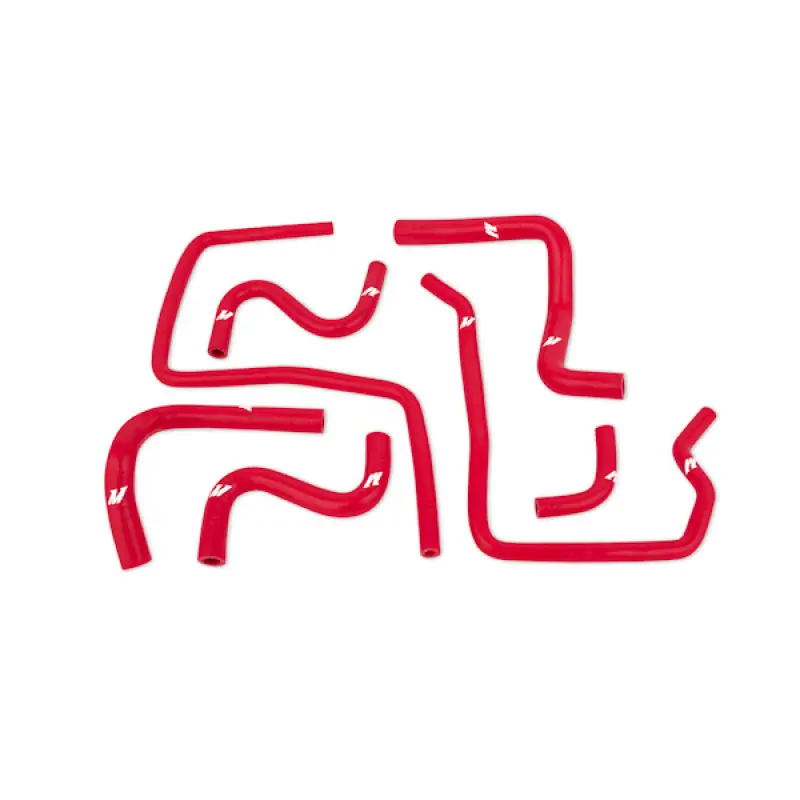 Mishimoto 04-07 Subaru Sti / 06-07 Wrx Red Silicone Ancillary Hoses 1