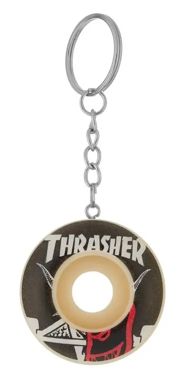 Spitfire X Thrasher Wheel Keychain 1