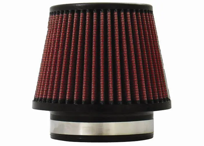 Injen High Performance Air Filter - 4.50 Black Filter 6.75 Base / 5 Tall / 5 Top 1