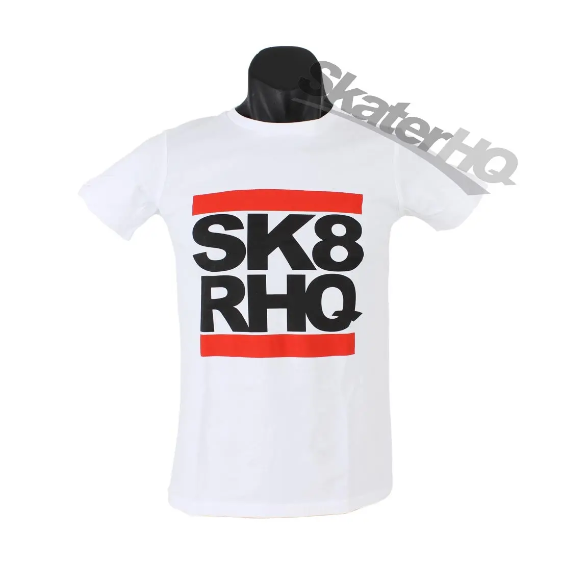 Skater Hq Kids Stacked T-Shirt - White 1