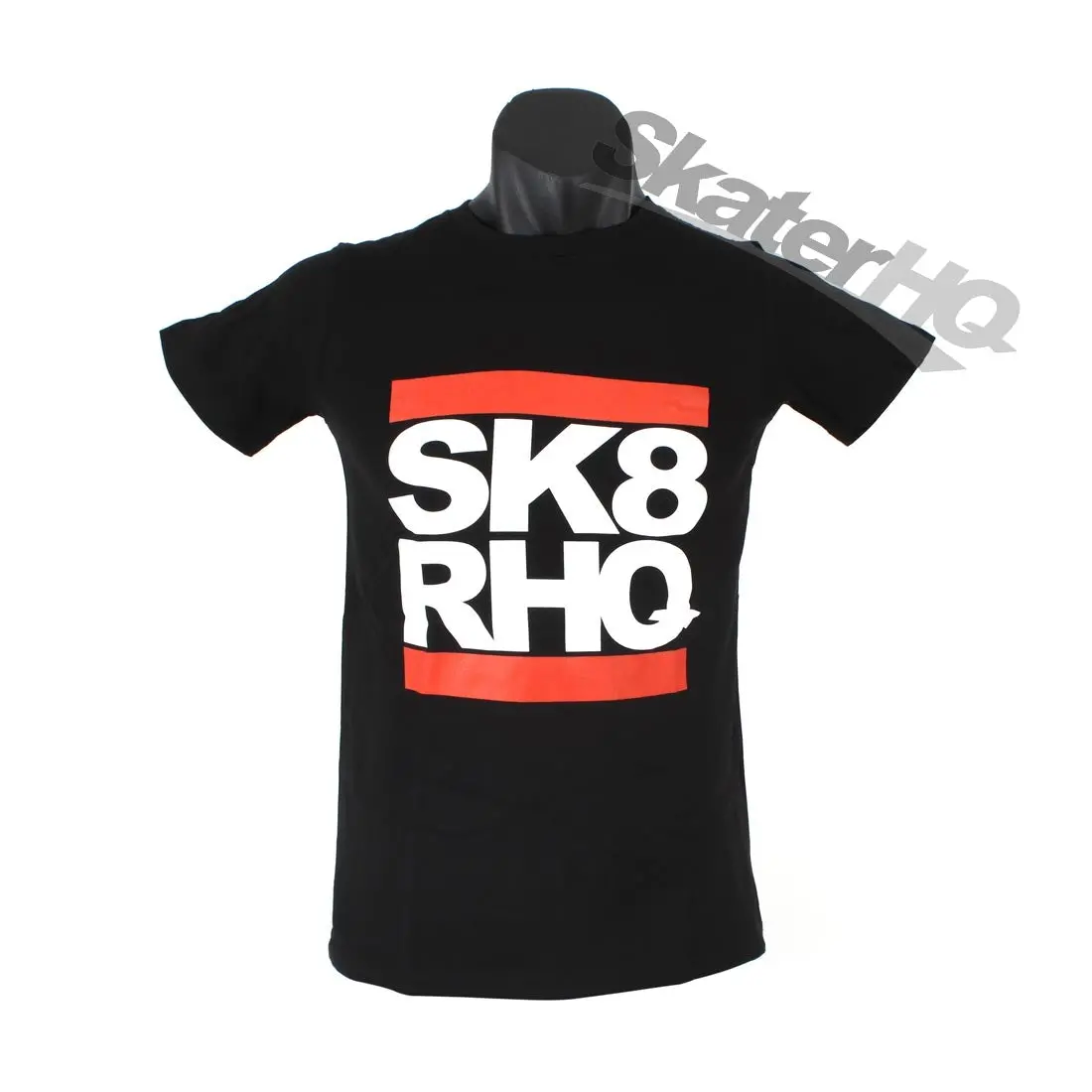 Skater Hq Kids Stacked T-Shirt - Black 1